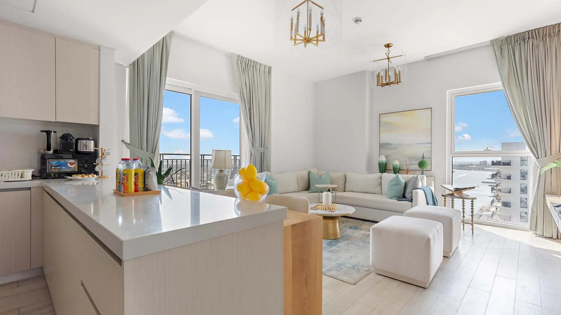 Silkhaus Luxury 3Br And Maid Room In Water'S Edge Абу-Даби 0*,