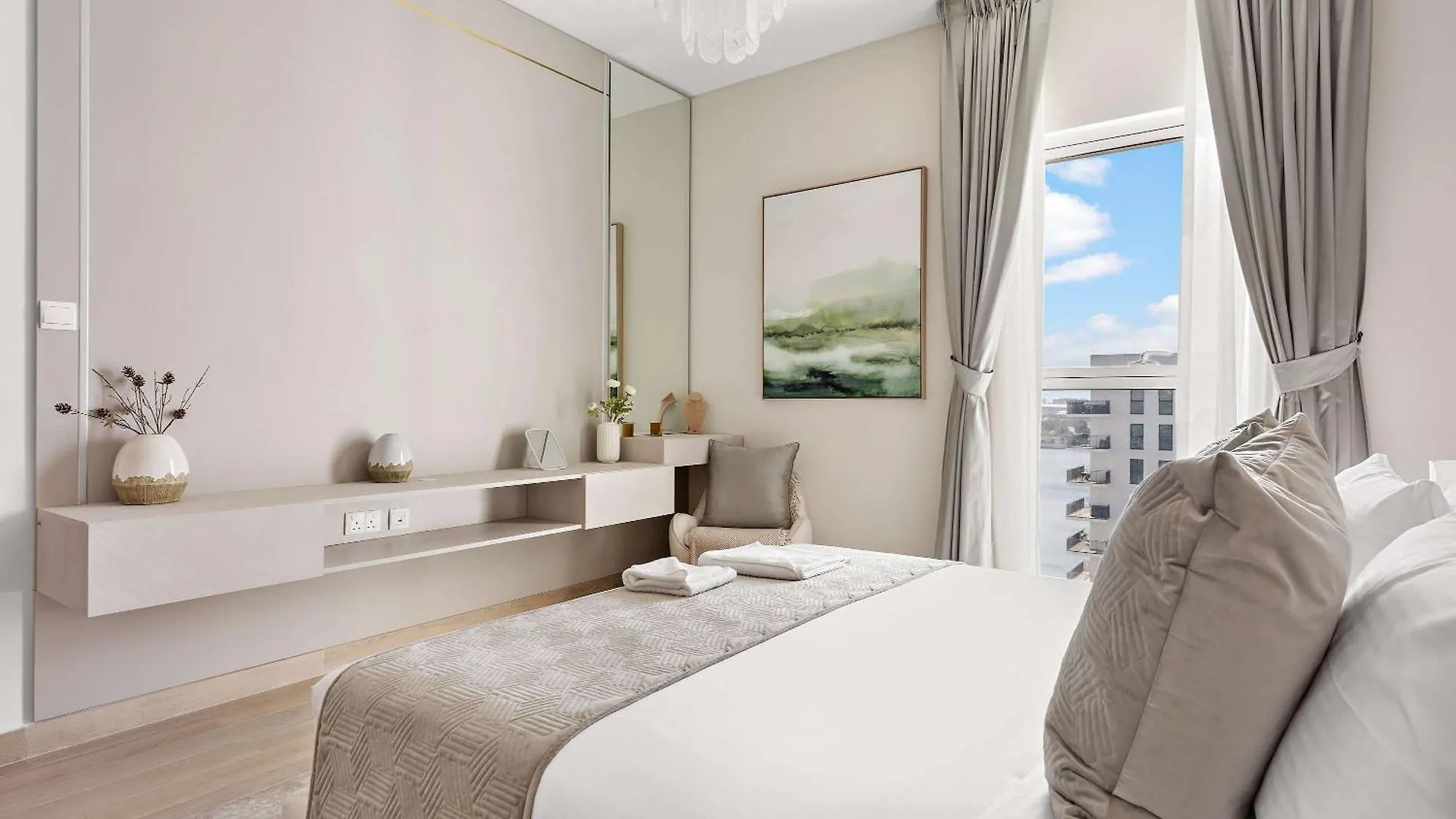 Silkhaus Luxury 3Br And Maid Room In Water'S Edge Абу-Даби Апартаменты