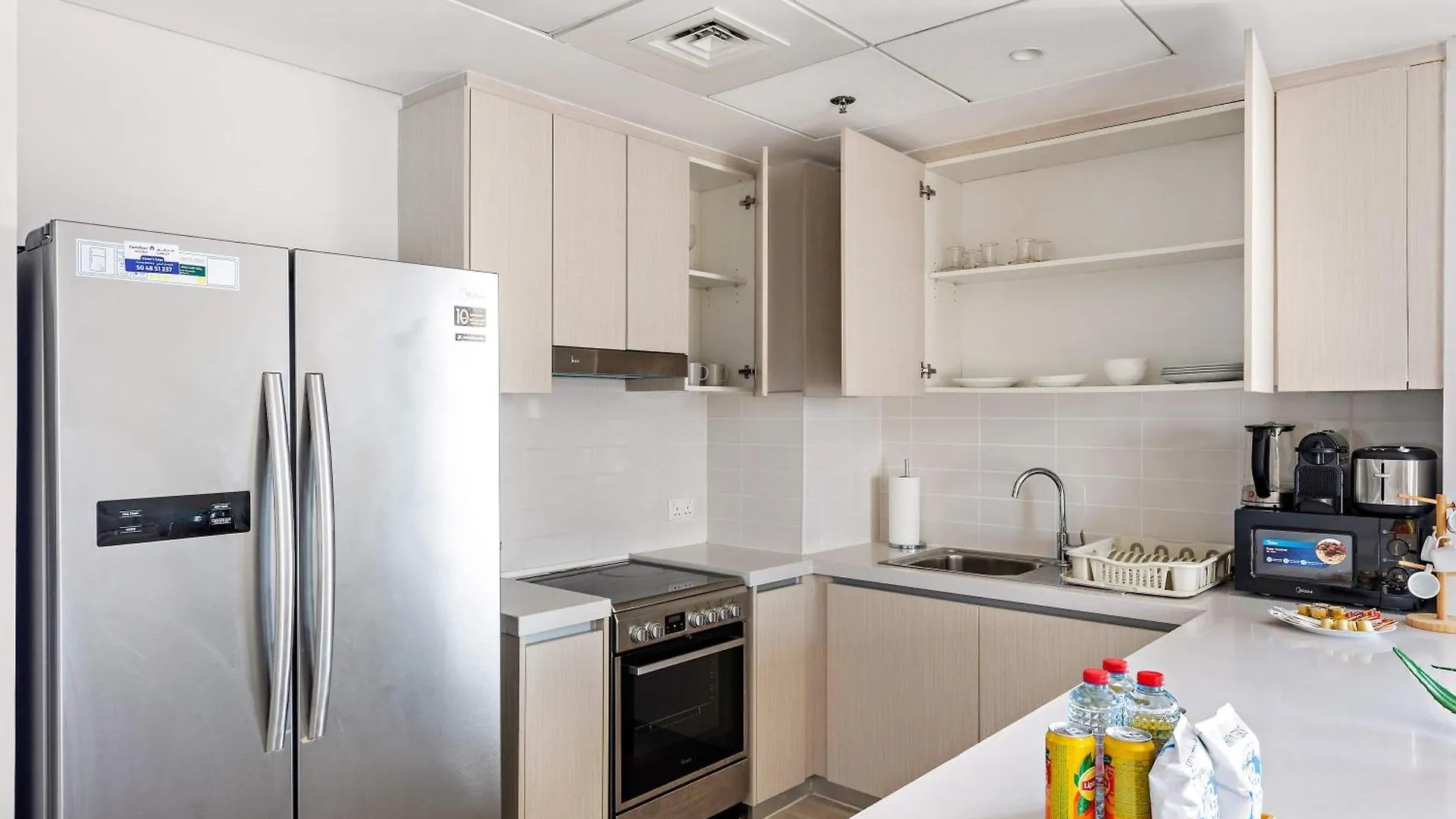 Silkhaus Luxury 3Br And Maid Room In Water'S Edge Abu Dhabi Appartamento